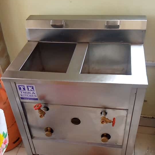 double-gas-fryer